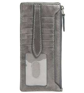 Cartera de mano corta de PU para mujer, bandolera bordada, monedero pequeño cuadrado, tarjetero de cuero triple. - Product Image 2