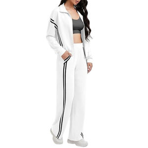 Conjuntos Deportivos de Invierno para Mujer con Logotipo Personalizado - Conjuntos Deportivos Personalizados al por Mayor 100% Algodón Transpirable de Secado Rápido para Fitness - Product Image 4