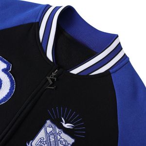 เสื้อแจ็คเก็ตฟลีซ Phi Beta Sigma สีดำสำหรับผู้ชาย ทรงพอดีตัว ผ้าพรีเมียม เสื้อผ้าสำหรับชมรมกรีก เสื้อคลุมลำลอง - Product Image 4