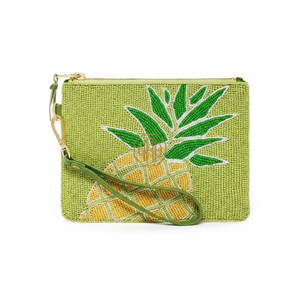 Pochette élégante ornée de perles florales avec chaîne et fermeture à rabat pour les soirées - Product Image 5