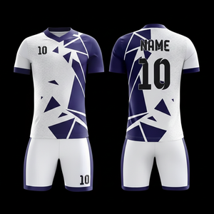 Conjunto de Uniforme de Fútbol Sublimado con Logotipo Personalizado, Uniformes de Entrenamiento de Secado Rápido, Equipación de Club, Estilo Retro, Corte 100% Automatizado - Product Image 6