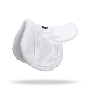 Almohadilla de Felpa para Silla de Montar con Separadores, Almohadilla para Silla de Montar para Equitación, Equipo Ecuestre - Product Image 1