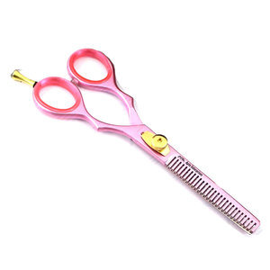 Ciseaux à effiler professionnels pour barbier, en acier inoxydable, 15g, outils de coupe de cheveux pour salon de beauté - Product Image 1