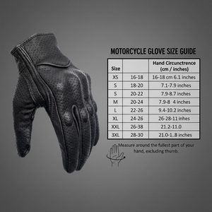Premium Leather Full-Finger Motorcycle <b>Gloves</b> for Men Women Breathable <b>Touchscreen</b> Auto Hand Grips <b>Gloves</b> - Product Image 6