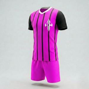 Uniforme de Fútbol Transpirable de Manga Corta Personalizado de Alta Calidad con Logotipo Personalizado para Hombre, Servicio OEM de Verano por RIVIAN ATLANTIC - Product Image 4