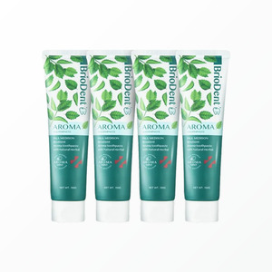 Dentifrice coréen K-Beauty, 4 pièces, Polmedison Briodent Aroma Menthe, 150g, Fabriqué en Corée, pâte dentifrice - Product Image 5