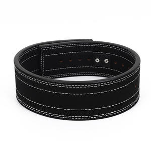 Ceinture de musculation en cuir avec levier pour hommes, soutien lombaire robuste, pour la musculation en salle de sport, vente en gros - Product Image 3