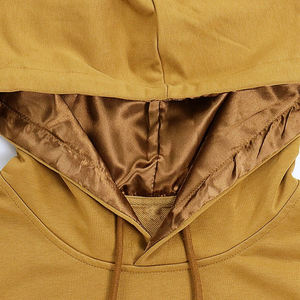 Sweat-shirt à capuche pour homme, couleur unie, coupe régulière, décontracté, en tricot polaire, pour l'automne - Product Image 6