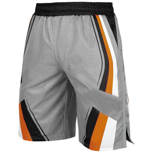 Shorts de sport et de détente personnalisés pour hommes en coton molletonné, séchage rapide, respirants, écologiques, avec cordon de serrage, vente en gros OEM - Product Image 2