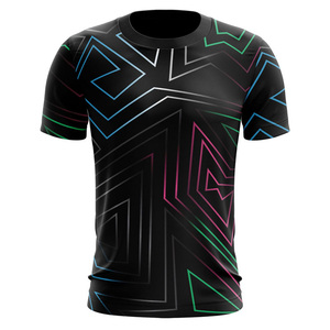 Camiseta de Fútbol Formal de Alta Calidad para Hombre, Jersey de Fútbol con Estampado Digital Personalizado, Embalaje OEM, Tejido de Poliéster/Algodón 180g - Product Image 3