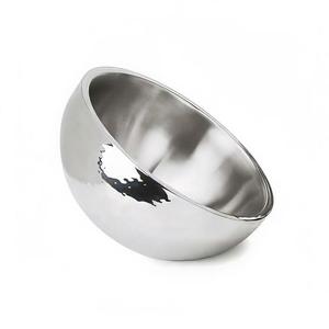Durable Eco-Friendly Single Piece Round <b>Metal</b> Fruit Serving Bowl Steel Polished Durable Stylish <b>Packaging</b> - Product Image 1