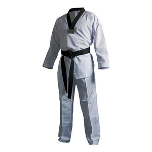 Uniforme d'arts martiaux haut de gamme avec tissu durable, confort flexible, design respirant et options personnalisées pour les équipes de taekwondo - Product Image 3