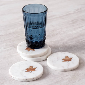 Premium <b>Marble</b> <b>Coasters</b> Flower Design Hot Sale 4 Inch Stone Drink Coffee Cup <b>Coaster</b> - Product Image 5