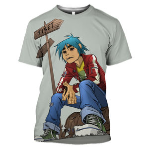 Nouveaux t-shirts pour hommes à col rond et manches courtes, imprimés avec des personnages animés, de qualité supérieure et à prix raisonnables - Product Image 6