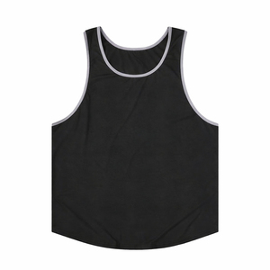 Mens Ultra Soft Polyester Blend Vest Premium Quality Sleeveless Colorblock Men Tank <b>Top</b> Ideal for <b>Layering</b> Gym or Chill Mode - Product Image 2