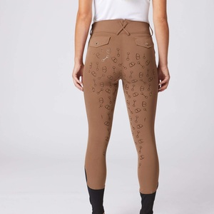 Pantalon d'équitation extensible 4 directions de haute qualité, leggings, collants, vêtements d'équitation en tissu technique au toucher doux - Product Image 5