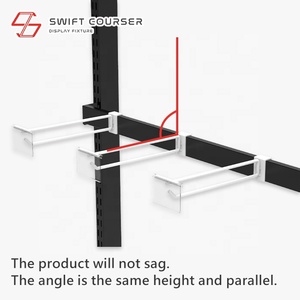 Crochets de scanner en métal enduits de poudre pour l'affichage et la tuyauterie carrée de magasin - Product Image 5