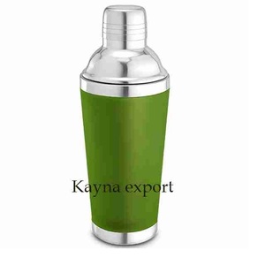 Juego de Coctelera de Acero Inoxidable Premium con Acabado Verde de Diseño, Capacidad de 500 ml, Ecológico, Accesorios para Bar, Mezclador Dorado para Club - Product Image 2