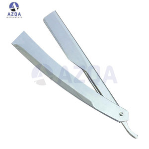 Couteau de Rasage Pliant Professionnel en Acier Inoxydable à Lame Tranchante pour Hommes – Idéal pour la Barbierie et l'Entretien de la Barbe en Salon - Product Image 3