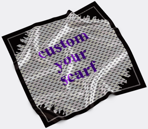 Fashion Custom Printed <b>Square</b> <b>Scarf</b> Fabric Private Label Promotional <b>Scarf</b> OEM ODM Custom Textile Manufacturer Service Provider - Product Image 1
