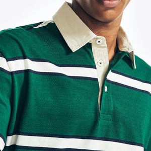 Maillots de rugby pour hommes, haute qualité, style tendance, surdimensionnés, manches longues, personnalisés, en coton respirant, pour hommes - Product Image 2