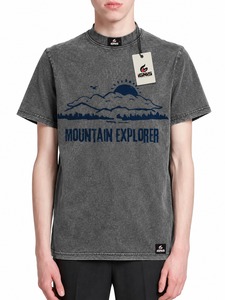 Wholesale Top Trending Full Design Acid Wash T Shirts In Bulk Quantity Low MOQ Best Quality Men Acid Washed T Shirt For Men - Product Image 5