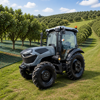Tracteur agricole 4x4 optimal de 100 CV avec cabine climatisée, système hydraulique robuste, levage haute performance et services agricoles modernes