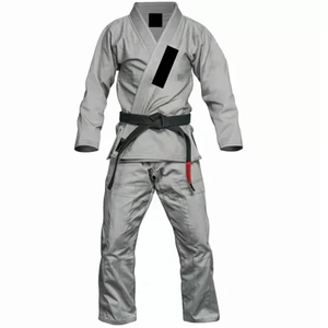 Uniforme de karaté de haute qualité en gros, durable, à séchage rapide, 220g polyester/coton, 100% coton, logo personnalisé - Product Image 2