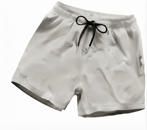 Professionally Made men's Solid Gray Color Men's Gym Wear Polyester <b>Shorts</b> Breathable Fabric Regular Fit <b>Shorts</b> For Men - Product Image 1