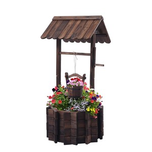 Wholesale Mango Wood Two-Tiered <b>Planter</b> Stand - Elegant Design - Product Image 2