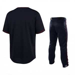 Custom MidnightBlue <b>Baseball</b> Jersey Pant Wholesale Manufacturer Silk Screen Printed 100% Polyester Elastic Waist Quick Dry - Product Image 2