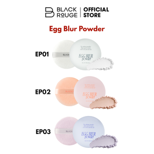 Poudre Egg Blur Black Rouge EP01, poudre libre coréenne Egg Bare, contrôle de l'huile, fini mat doux avec effet de flou des pores, genre maquillage - Product Image 6
