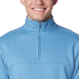 Pullover de golf athlétique respirant en polyester lavé 100 %, demi-zip 1/4, pour l'hiver et les activités de plein air - Product Image 3