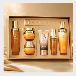 Ensemble de produits de soin coréens K-Beauty Misocos Groa 6 pièces, fabriqué en Corée, or, unisexe, de coreanos - Product Image 3