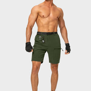 Shorts de randonnée personnalisés OEM pour hommes, séchage rapide, nouvelle mode, vêtements de pêche, chasse, respirants, teinture unie, shorts de randonnée pour hommes - Product Image 5