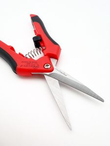 Tijeras de jardín calientes Planta de recorte Cuchillas rectas de acero inoxidable Tijeras de purning curvas - Product Image 2