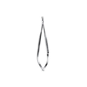 INSTRUMENTS CHIRURGICAUX IAA Porte-aiguille micro-verrouillable en acier inoxydable de précision, certifié CE, instrument chirurgical de classe II - Product Image 1