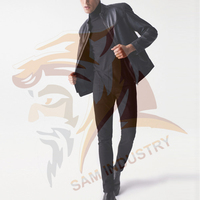 Services OEM, veste en cuir pour homme de haute qualité, design personnalisé, nouveaux modèles de vestes en cuir d'hiver pour homme