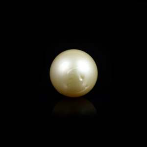 Loose 9.1 Carat Premium Seawater Pearl-8-9mm AA Grade Drop Shape White Pink Gemstone for Fine Jewelry - Product Image 2