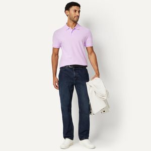 Camisa para Hombre con Logotipo Frontal, Spandex/Algodón, Transpirable, Absorbe la Humedad, Manga Corta, Uniforme Corporativo de Golf, Ropa Casual - Product Image 2