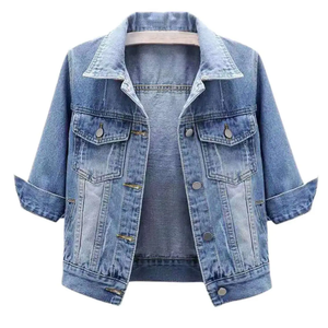 Veste en jean pour homme sur mesure - Imperméable, coupe-vent, respirante, style streetwear décontracté d'hiver, polyester/coton de haute qualité - Product Image 1