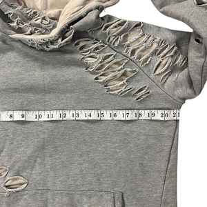 Custom Regular Fit Acid Washed Distressed Vintage Style Men's <b>Lined</b> <b>Fleece</b> Pullover <b>Hoodies</b> 100% Cotton Breathable Eco-Friendly - Product Image 4