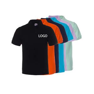 เสื้อโปโลผู้ชายแขนสั้นสไตล์ลำลองเรียบง่าย ผ้าฝ้าย 100% มีไซส์ใหญ่พิเศษ ขาย - Product Image 5