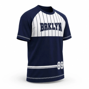 Camiseta de Béisbol Personalizada con Nombre y Número, Impresión Digital, Secado Rápido, Transpirable, Antibacteriana, Ropa Deportiva para Equipos, Clubes, Escuelas, Ligas y Juegos - Product Image 2