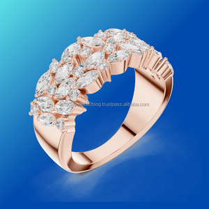 Strikara jewels 14K Chain Link Fashion <b>Ring</b> in Stainless Steel - Product Image 1