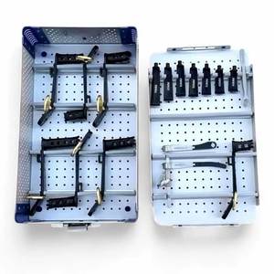 Ensemble d'opérateurs manuels de discectomie micro-lombaire Caspar Premium en acier inoxydable, instruments chirurgicaux pour la colonne vertébrale, certifié CE ISO - Product Image 1