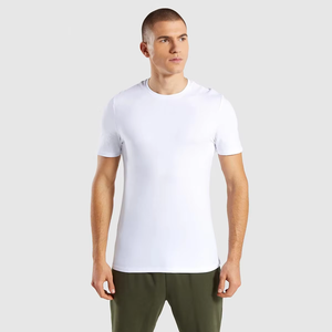 T-shirts de sport d'été pour hommes, vêtements de sport extensibles, vêtements de sport athlétiques, vêtements de fitness pour la salle de sport, t-shirt à manches courtes pour hommes - Product Image 2