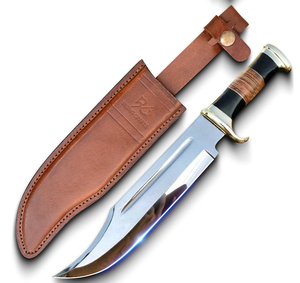 Couteau de chasse professionnel artisanal en acier inoxydable, lame en acier inoxydable, poignée confortable, durable, couteaux de chasse faits à la main - Product Image 2