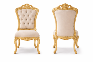 Bespoke Maharaja Style Luxury Mansion 8 Seater <b>Dining</b> <b>Table</b> Set Classic European Style Gold Finish <b>Dining</b> Room Furniture USA - Product Image 6