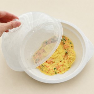 vaporiera per microonde Korean Made BPA-Free Microwave Steamer with Strainer Tray for Sweet Potatoes and Dumplings - Product Image 4